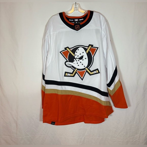 Adidas Anaheim Ducks #46 Trevor Zegras Reverse Retro